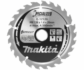 Makita E-12120 EFFICUT Sägeb.136x20x25Z