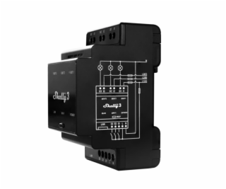 Shelly Pre 3 DIN Rail 3-channel Relay, WiFi/LAN