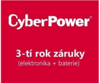 CyberPower 3-tí rok záruky pro OLS6000ERTXL3U