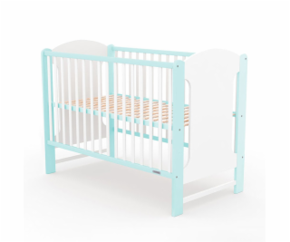 Dětská postýlka New Baby ELSA bílo-mátová