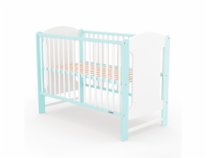 Dětská postýlka New Baby ELSA bílo-mátová