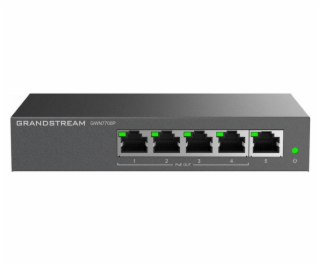 Grandstream GWN7700P Unmanaged Network Switch 5 portů / 4...