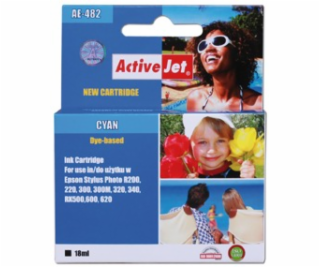 ActiveJet Ink cartridge Eps T0482 R200/R300 Cyan - 17 ml ...