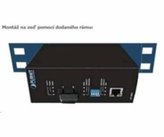 Planet switch ISW-801T, 8x 10/100, DIN,IP30, rozšířený te...