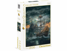 Clementoni Puzzle 1500 dielikov Pirátska loď