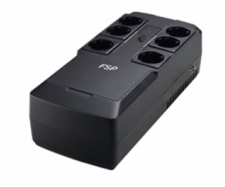 Fortron UPS FSP NanoFit 600, 600 VA, 2xUSB power, LED, of...