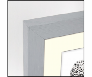 ZEP Regent 2 Passepartout  30x40 drevo ram obrazu seda V3...