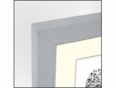 ZEP Regent 2 Passepartout  30x40 drevo ram obrazu seda V32342