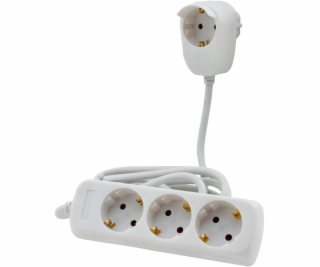 REV Predlzov. kabel 3+1-nasobny 2m biela Powersplit