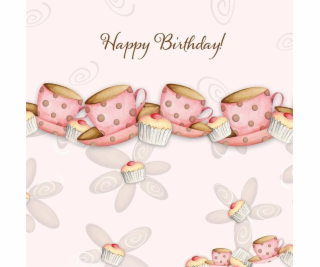 Clear Creation Swarovski - Square. Narozeniny, šálky