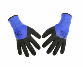 Ochranné pracovní rukavice 3/4, pěnový latex velikost 8 GEKO