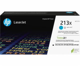 HP 213X Cyn Original LaserJet Toner Crtg (6,000 pages)