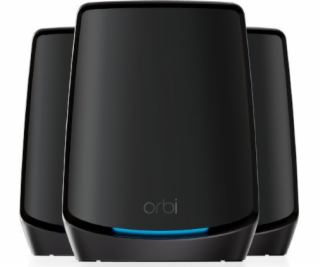 Netgear ORBI AX6000 TB 1ROUT+2SATEL BNDL, Black