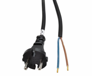 Flexo šňůra gumová 2x1,5mm2 10m černá SOLIGHT PF60