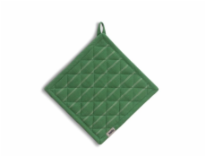 Podložka pod hrnec Cora 100% bavlna světle zelené/zelené pruhy 20,0x20,0cm