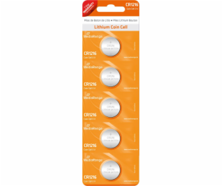 MediaRange Premium Lithium baterie CR1216, 3V, 5ks
