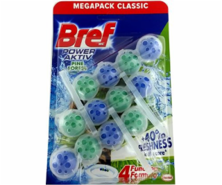 Bref WC blok Power Aktiv Pine 3x50g 