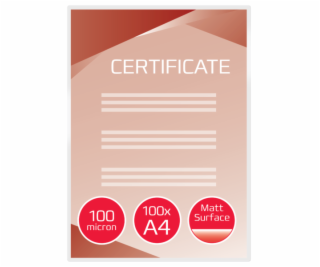 Laminovací kapsy GBC A4 100 mic, matné (100)