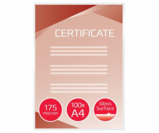 Laminovací kapsy GBC A4 2x175Mic 100pcs