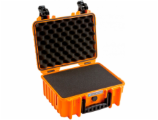 B&W Outdoor Case 3000 with pre-cut foam (SI) orange