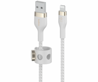 Belkin Flex Lightning/USB-A 3m mfi cert., white CAA010bt3MWH