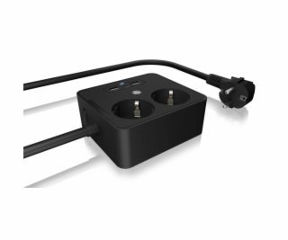 RaidSonic ICY BOX IB-MPS2220B-CH for Table or Wall Mount