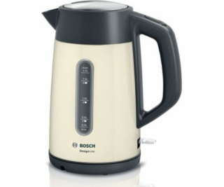 Bosch TWK4P437 rýchlovarná kanvica 1,7 L krémová