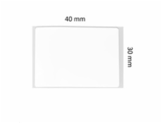 Niimbot štítky ER 40x30mm 230ks Průhledné pro B21