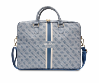 Guess PU 4G Printed Stripes Computer Bag 15/16  Blue Nové