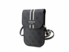 Guess PU 4G Printed Stripes Phone Bag černý Nové