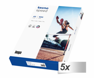 5x 500 Blatt tecno speed A 3 Universalpapier 80 g weiß
