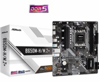 ASRock MB Sc AM5 B650M-H/M.2+, AMD B650, 2xDDR5, 1xDP, 1x...