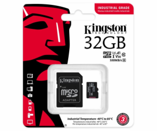 KINGSTON Micro SDXC INDUSTRIAL 32GB C10 A1+ada