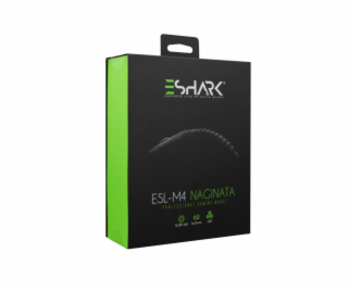 eShark ESL-M4 NAGINATA, Herná myš, blk