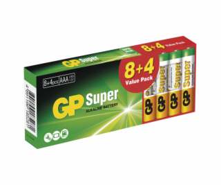 GP Super LR03 (AAA), Batérie, 12ks