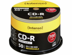 INTENSO CD-R Cake Case 700MB PRINT 50ks