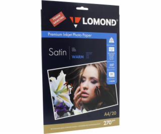 LOMOND Fotopapier Premium, saténový, 270 g/m2, A4