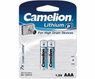 CAMELION Batérie LITHIUM P7 AAA 2ks FR03