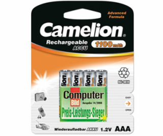 CAMELION Batérie nabíjateľné AAA 4ks NI-MH 1100mA