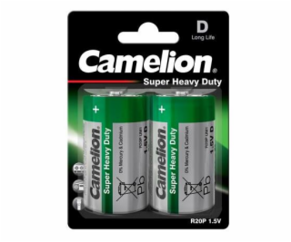 CAMELION Batérie SUPER HD zink-chlorid D 2ks R20 1