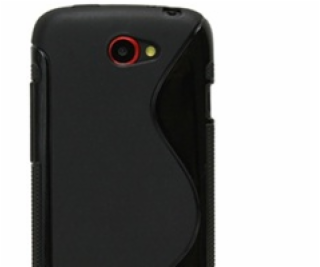 OEM Ochranný kryt na HTC One S Black Wave +  fólia