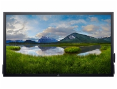DELL P7524QT Touch/ 75  LED/ 16:9/ 3840x2160/ 1200:1/ 8ms/ 4K/ DP/ 3x HDMI/ VGA/ USB/ RJ45/ COM/ 3Y Basic on-site