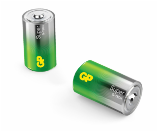 1x2 GP Super Alkaline 1,5V D Mono LR20 Rel.    03013AETA-B2