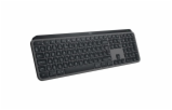 Logitech klávesnice Wireless MX Keys S, CZ, bezdrátová, černá/grafitová, Bolt