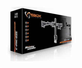 SBOX Desktop mount for 3 monitors LCD-352/3