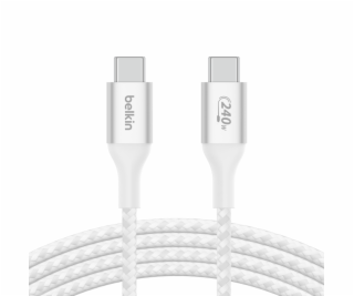 Belkin BOOST CHARGE™ USB-C na USB-C kabel 240W, 2m, bílý ...