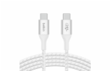 Belkin BOOST CHARGE™ USB-C na USB-C kabel 240W, 2m, bílý - odolný