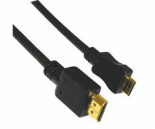 PremiumCord Kábel HDMI A - HDMI mini C, 2m