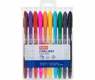 Fineliner EASYLINER sada 10ks