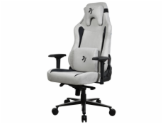 AROZZI herní židle VERNAZZA XL Supersoft Light Grey/ látkový povrch/ světle šedá